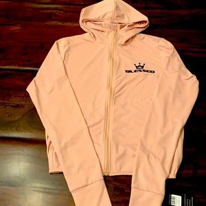 BRAND NEW Blessed performance hoodie size S